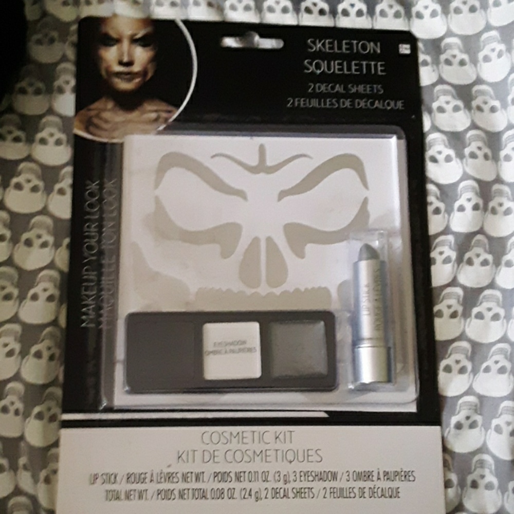 Skeleton Squellete Makeup Kit